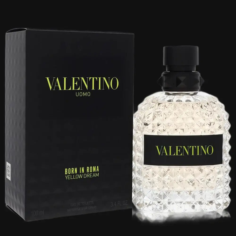 Uomo Born In Roma Yellow Dream By Valentino Cologne for Men Gamer Scents