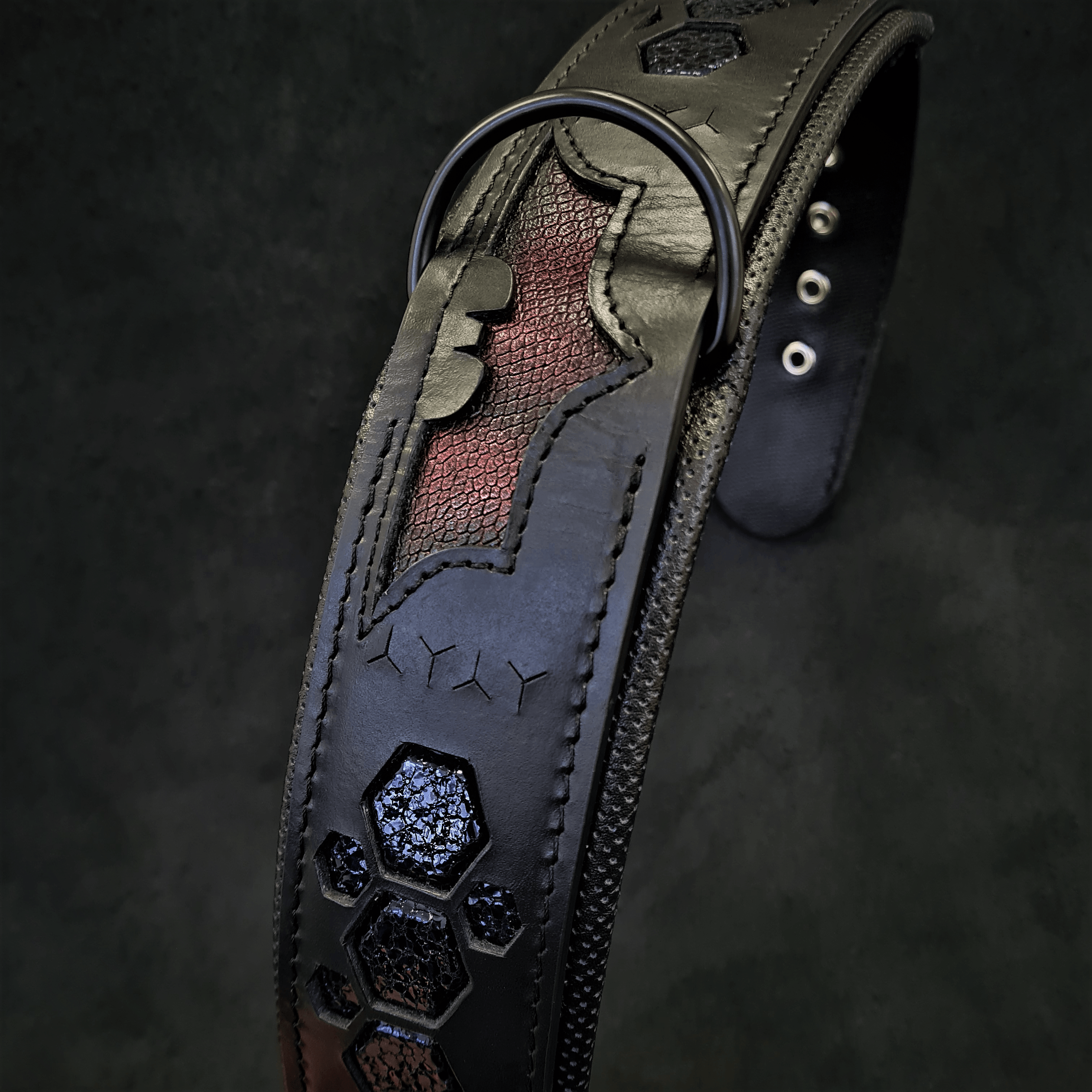 ''BATMAN'' collar - SJB-DIAMOND ELITES