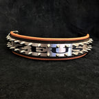 The "Metal" collar- personalized! Bestia Dog Gear