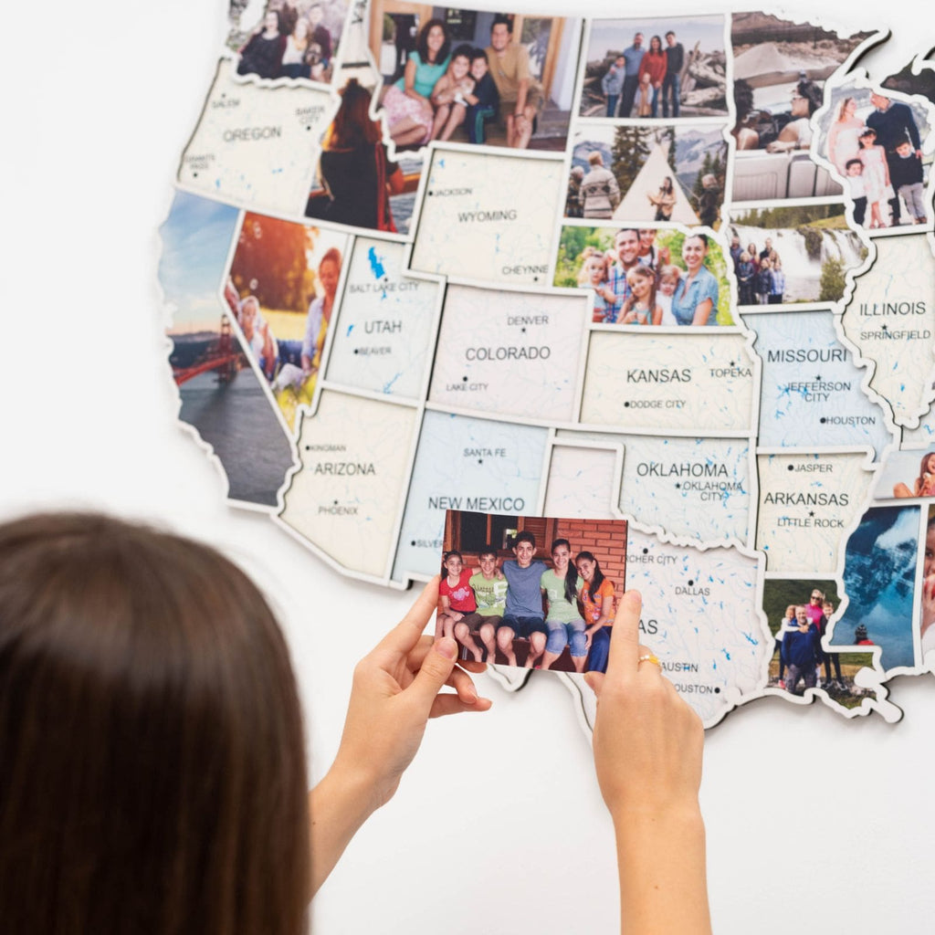 USA Photo Map Pastel - SJB-DIAMOND ELITES