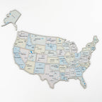 USA Photo Map Pastel - SJB-DIAMOND ELITES