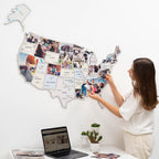 USA Photo Map Pastel - SJB-DIAMOND ELITES