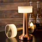 USB Dimming Bar Desk Lamp Hotel Coffee Shop Wireless Charging Touch Bedroom Bedside LED Restaurant Table Lights Art Night Light Decorative Table Lamp Cute Study Lamps for Bedroom Décor Stevvex