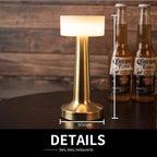 USB Dimming Bar Desk Lamp Hotel Coffee Shop Wireless Charging Touch Bedroom Bedside LED Restaurant Table Lights Art Night Light Decorative Table Lamp Cute Study Lamps for Bedroom Décor Stevvex