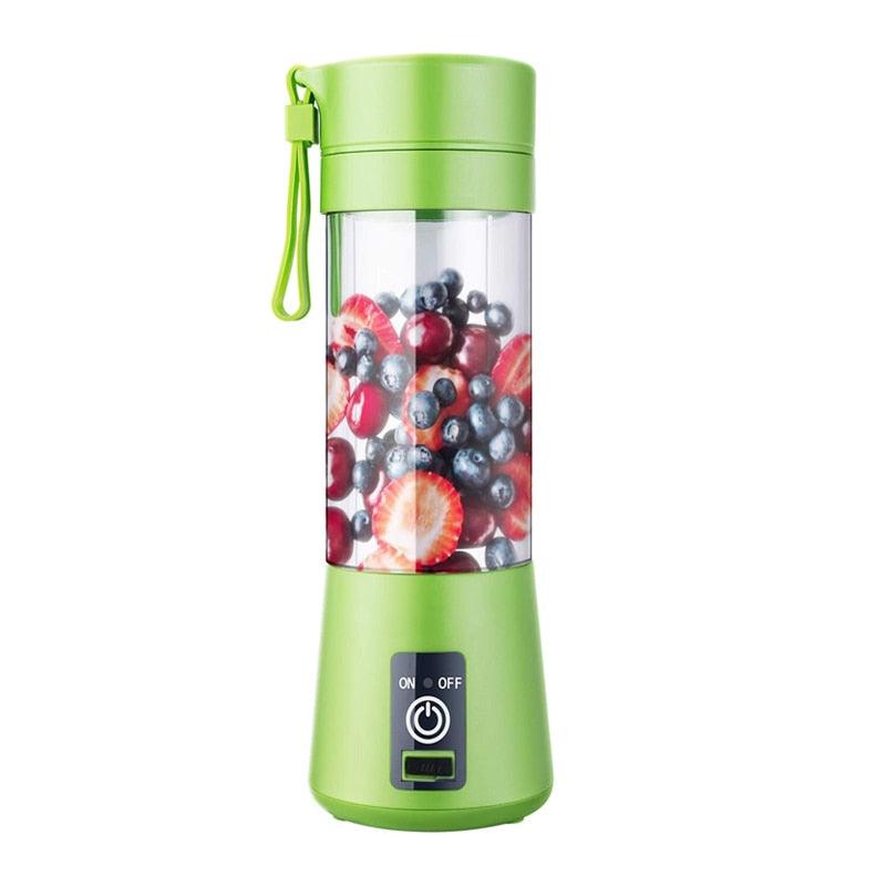 USB Electric Juicer Mini Portable Blender Electric Usb Juice Maker Juicer Bottle Blender Grinder Mixer Rechargeable Juicer Bottle Fruit Mixers Fruit Extractors Multifunction Juice Maker Machine Blender Smoothies Stevvex