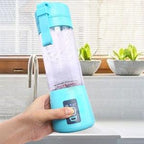 USB Electric Juicer Mini Portable Blender Electric Usb Juice Maker Juicer Bottle Blender Grinder Mixer Rechargeable Juicer Bottle Fruit Mixers Fruit Extractors Multifunction Juice Maker Machine Blender Smoothies Stevvex