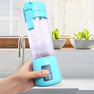 USB Electric Juicer Mini Portable Blender Electric Usb Juice Maker Juicer Bottle Blender Grinder Mixer Rechargeable Juicer Bottle Fruit Mixers Fruit Extractors Multifunction Juice Maker Machine Blender Smoothies Stevvex