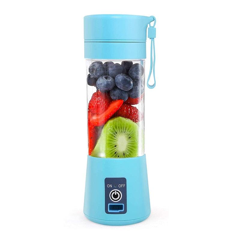 USB Electric Juicer Mini Portable Blender Electric Usb Juice Maker Juicer Bottle Blender Grinder Mixer Rechargeable Juicer Bottle Fruit Mixers Fruit Extractors Multifunction Juice Maker Machine Blender Smoothies Stevvex