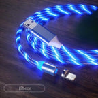 USB Phone  Magnet Phone Charger Cord Cable Car Phone Charger Mobile USB Magnetic Cable Micro USB Phones Cable Car Data Line Streamer Data Cable Fast Charging 360 Degree Magnetic USB Magnetic Cable Micro USB Magnet Phone Charger Cord Stevvex