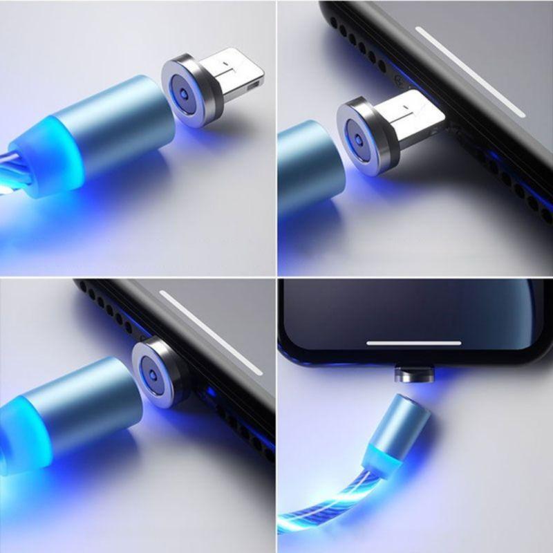 USB Phone  Magnet Phone Charger Cord Cable Car Phone Charger Mobile USB Magnetic Cable Micro USB Phones Cable Car Data Line Streamer Data Cable Fast Charging 360 Degree Magnetic USB Magnetic Cable Micro USB Magnet Phone Charger Cord Stevvex