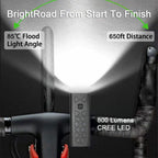 USB Rechargeable Handlebar Headlight Front Bike Light LED Lamp Built-In Rechargeable Bike Light Front And Rear Super Bright Bicycle Headlight And Tail Light Set 4 Lighting Modes