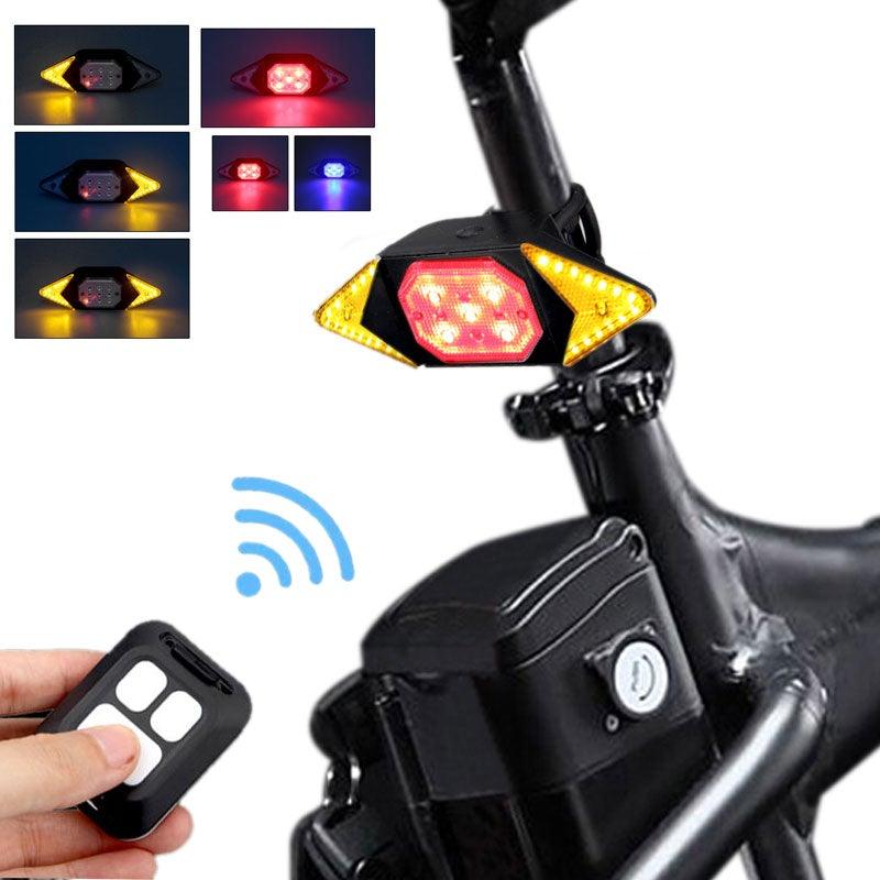 USB Rechargeable Handlebar Headlight Front Bike Light LED Lamp Built-In Rechargeable Bike Light Front And Rear Super Bright Bicycle Headlight And Tail Light Set 4 Lighting Modes