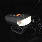 USB Rechargeable Headlight USB Flashlight Bike Bicycle 2LEDs 5modes Smart Sensor Super Bright Bike Light Front And Back Night Riding Spot lamp Electric Car Front Torch For Adults Kids Men Women Stevvex