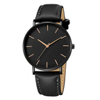 Simple Leather Men's Luxury Watches Pi-Mart