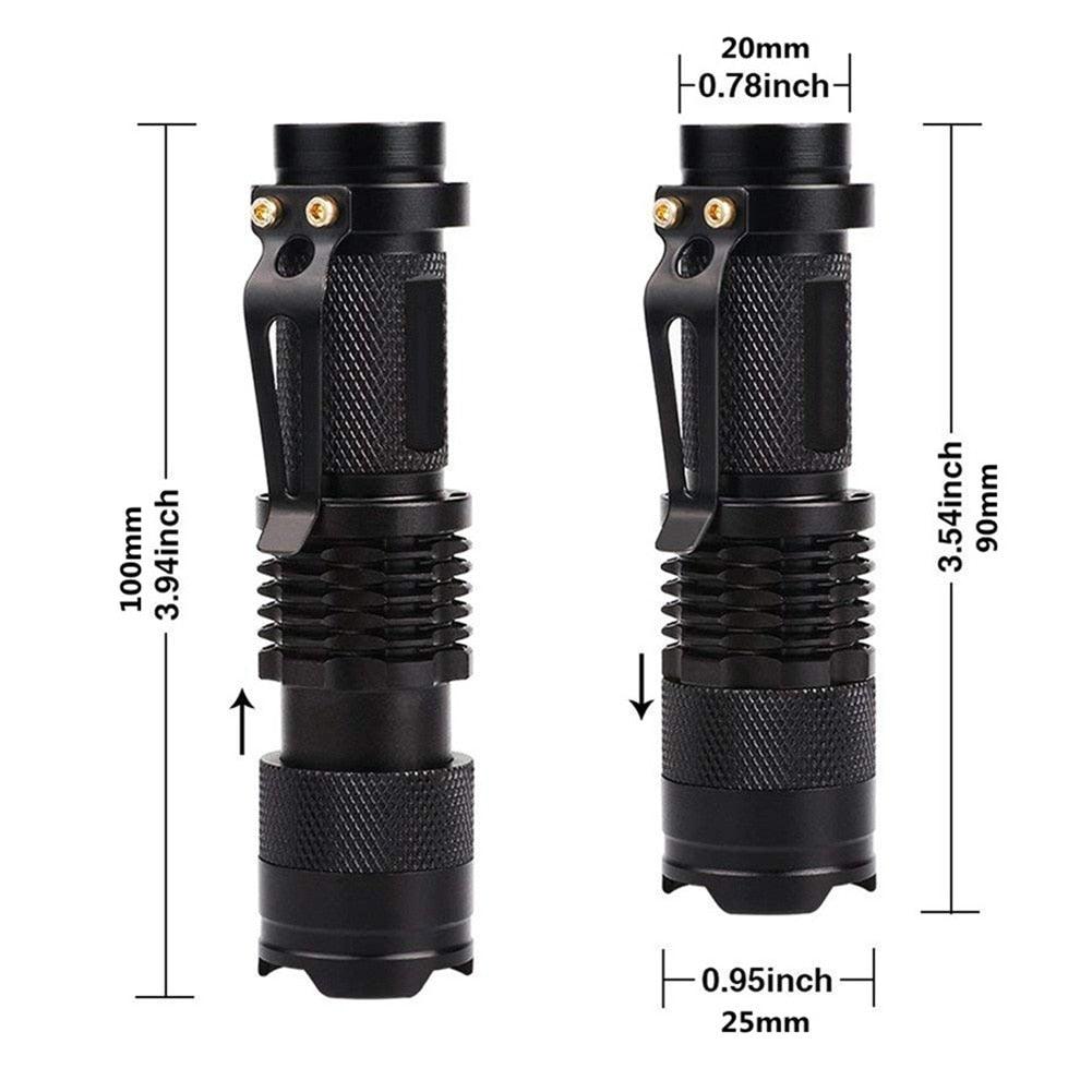 UV 365nm light wood's lamp Rechargeable Portable Mini Handheld Fluorescent Agent  Purple Light USB Ultraviolet Flashlight Detection Flashlight For Dog Urine Pet Stains 370nm Stevvex