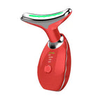 Beauty Facial Massager, 7 Color Wavy Acne Beauty Microcurrent Facial Device Skin Firming for Face Neck Beauty Device, Lootquake LLC