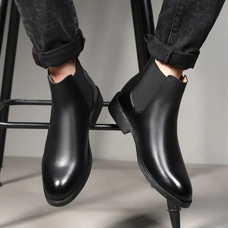 Men's High-Top Chelsea Martin Boots Pi-Mart