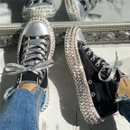 Women Leopard Canvas Shoes Pi-Mart