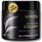 Frizzia COLLAGEN Hair Mask hair mask for damaged hair deep conditioning hair mask hydrating hair mask hair mask for DRY HAIR hair repair treatment for damaged hair. 16.9oz 500ml Lootquake LLC