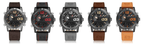 Men's Multifunction Digital Analog Waterproof Watch With Alarm And Automatic Time Zones Unique Design Excellent Gift - SJB-DIAMOND ELITES
