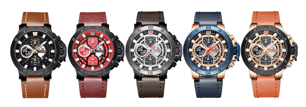 Men's Casual Waterproof Watch With Chronometers And Fluorescent Hands Excellent Design Perfect Gift - SJB-DIAMOND ELITES