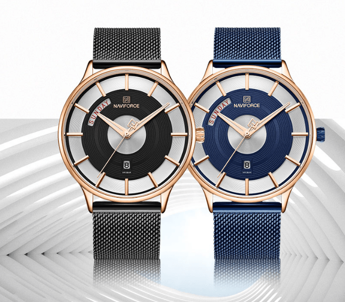 Universal Waterproof Modern Luxury Watch Stainless Steel Hardlex Glass Excellent Design Perfect Gift For Him - SJB-DIAMOND ELITES