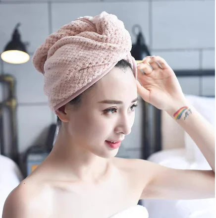 SwiftDry Hair Towel Wrap Pi-Mart