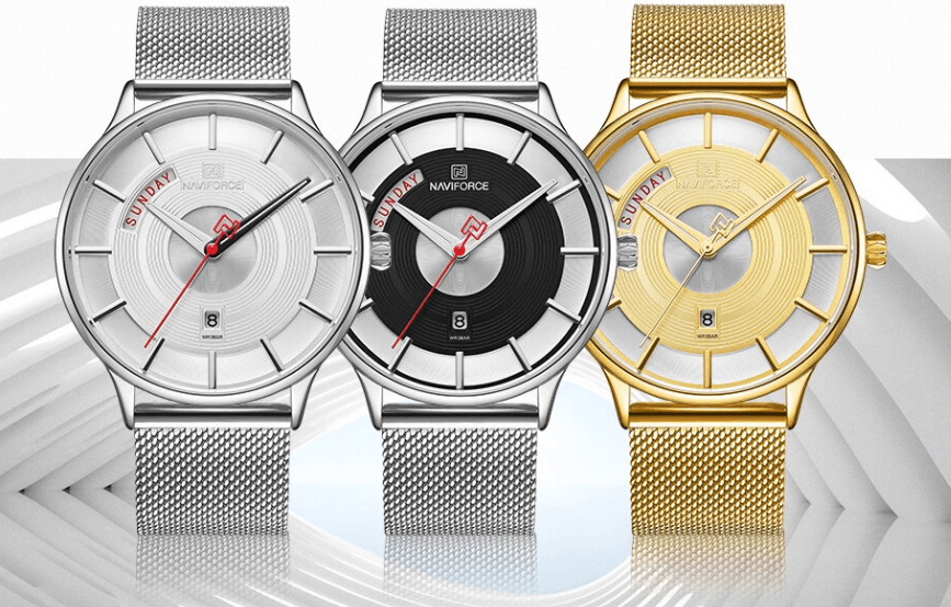 Universal Waterproof Modern Luxury Watch Stainless Steel Hardlex Glass Excellent Design Perfect Gift For Him - SJB-DIAMOND ELITES