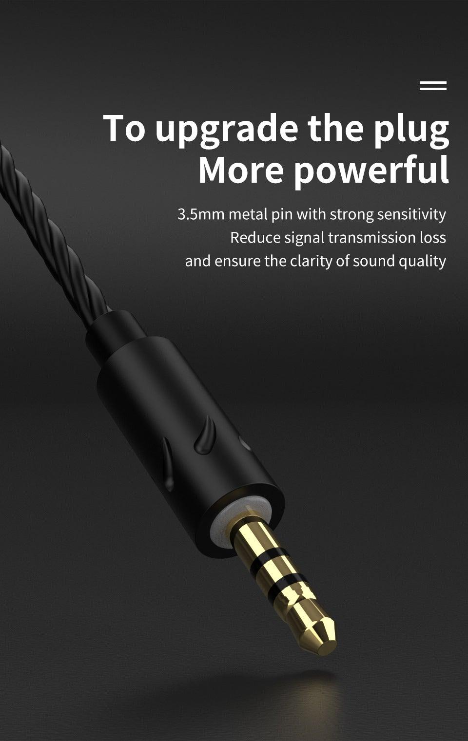 V5.0 HD Stereo Sound Sports Wireless Over-Ear Headphones with Mic, Passive Noise Cancelling Headsets, 9 Hours Battery for Gym Running QKZ AK6 MAX In-Ear Earphone Bass Stereo Earbuds Wired Headphones Noise Cancelling Waterproof Headsets with Microphone Stevvex