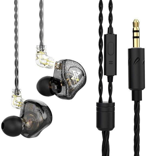 V5.0 HD Stereo Sound Sports Wireless Over-Ear Headphones with Mic, Passive Noise Cancelling Headsets, 9 Hours Battery for Gym Running QKZ AK6 MAX In-Ear Earphone Bass Stereo Earbuds Wired Headphones Noise Cancelling Waterproof Headsets with Microphone Stevvex