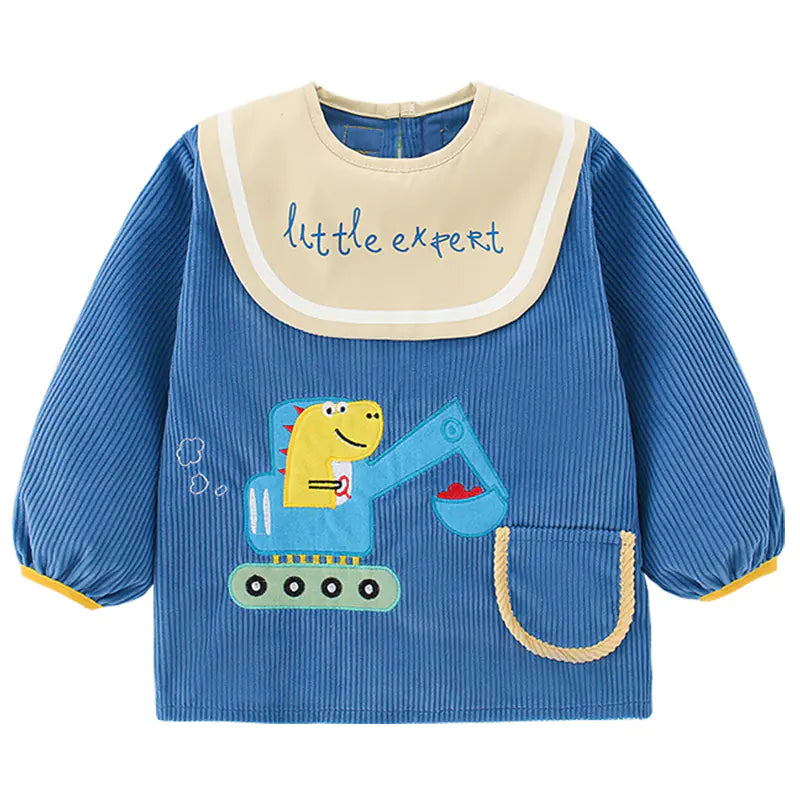 Waterproof Bib for Boys - Stylish Reversible Design Pi-Mart