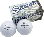VIP Home Essentials Schwetty Balls Novelty Golf Ball Pair (White) Pi-Mart