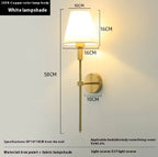 Wall Lamp Simple Modern Bedroom Bedside Lamp Pi-Mart
