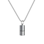 Punk Lighter Men Stainless Steel Necklace