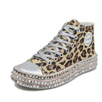 Women Leopard Canvas Shoes Pi-Mart