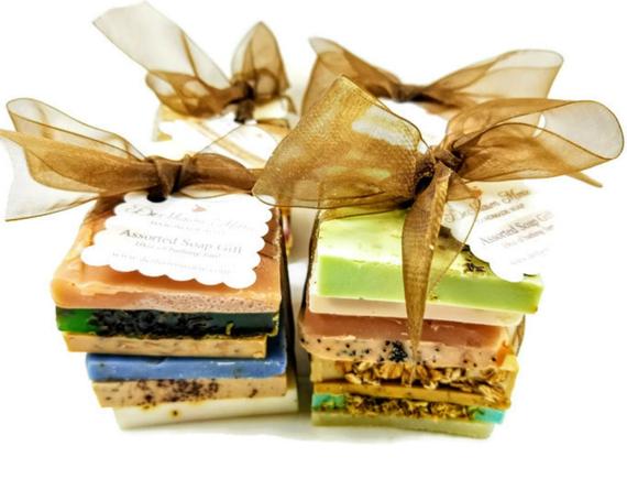 Vegan Soap Sampler Handmade Travel Soap Samples Set