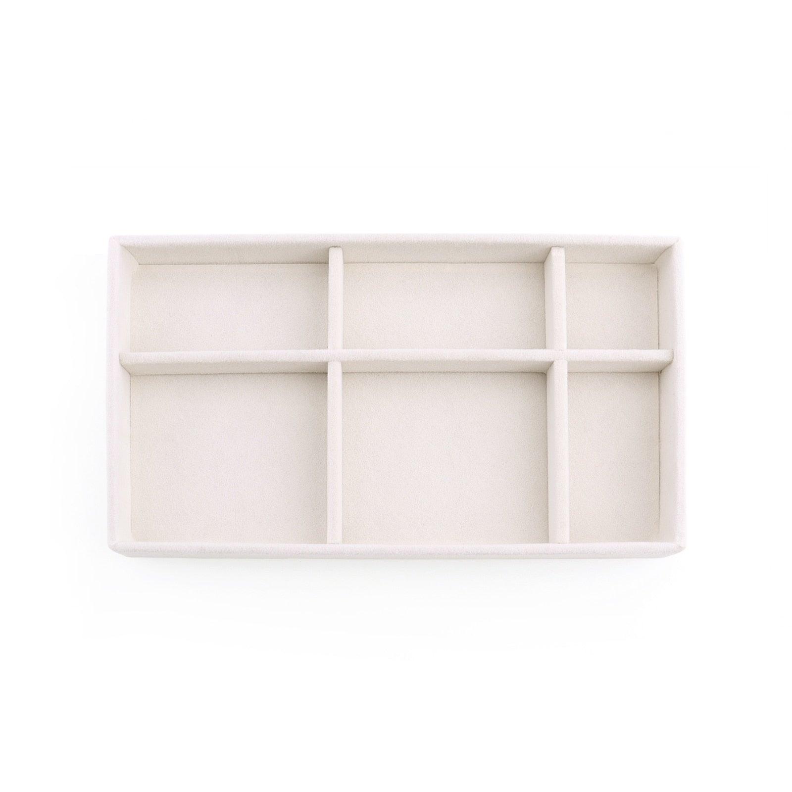 Velvet Jewelry Box Display Tray Drawer Storage Jewelry Holder For Ring Earrings Necklace Bracelet Soft Velvet Organizer Case Velvet Display Holder for Earrings Ring Bracelet Necklace Stevvex