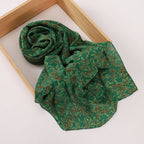 Versatile Chiffon Printed Floral Scarf Hijab (MH183)