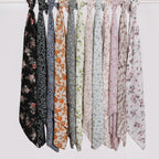 Versatile Chiffon Printed Floral Scarf Hijab (MH183)
