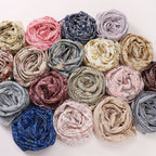 Versatile Chiffon Printed Floral Scarf Hijab (MH183)