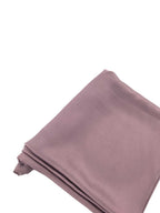 Versatile Headscarf Solid Color Satin Hijab (MH168)