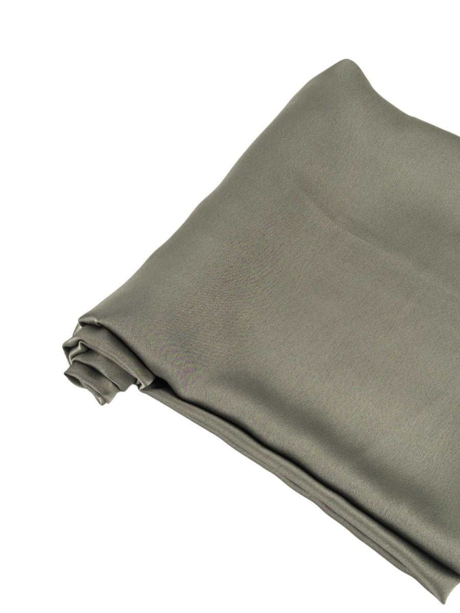 Versatile Headscarf Solid Color Satin Hijab (MH168)