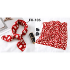 Versatile Square Silk Scarf For Women Fashionable Printed Small Neck Scarfs Office Lady Hair Band Foulard Hand For Female Bandana Shawl Stevvex