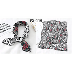 Versatile Square Silk Scarf For Women Fashionable Printed Small Neck Scarfs Office Lady Hair Band Foulard Hand For Female Bandana Shawl Stevvex