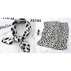 Versatile Square Silk Scarf For Women Fashionable Printed Small Neck Scarfs Office Lady Hair Band Foulard Hand For Female Bandana Shawl Stevvex