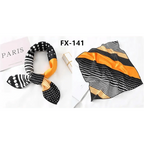 Versatile Square Silk Scarf For Women Fashionable Printed Small Neck Scarfs Office Lady Hair Band Foulard Hand For Female Bandana Shawl Stevvex