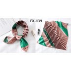 Versatile Square Silk Scarf For Women Fashionable Printed Small Neck Scarfs Office Lady Hair Band Foulard Hand For Female Bandana Shawl Stevvex
