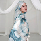 Versatile Watercolor Print Headscarf Hijab Collection (MH166)