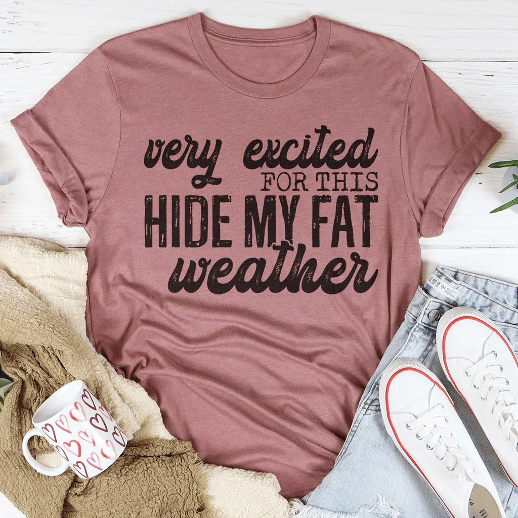 Very Excited For This Weather Tee Peachy Sunday