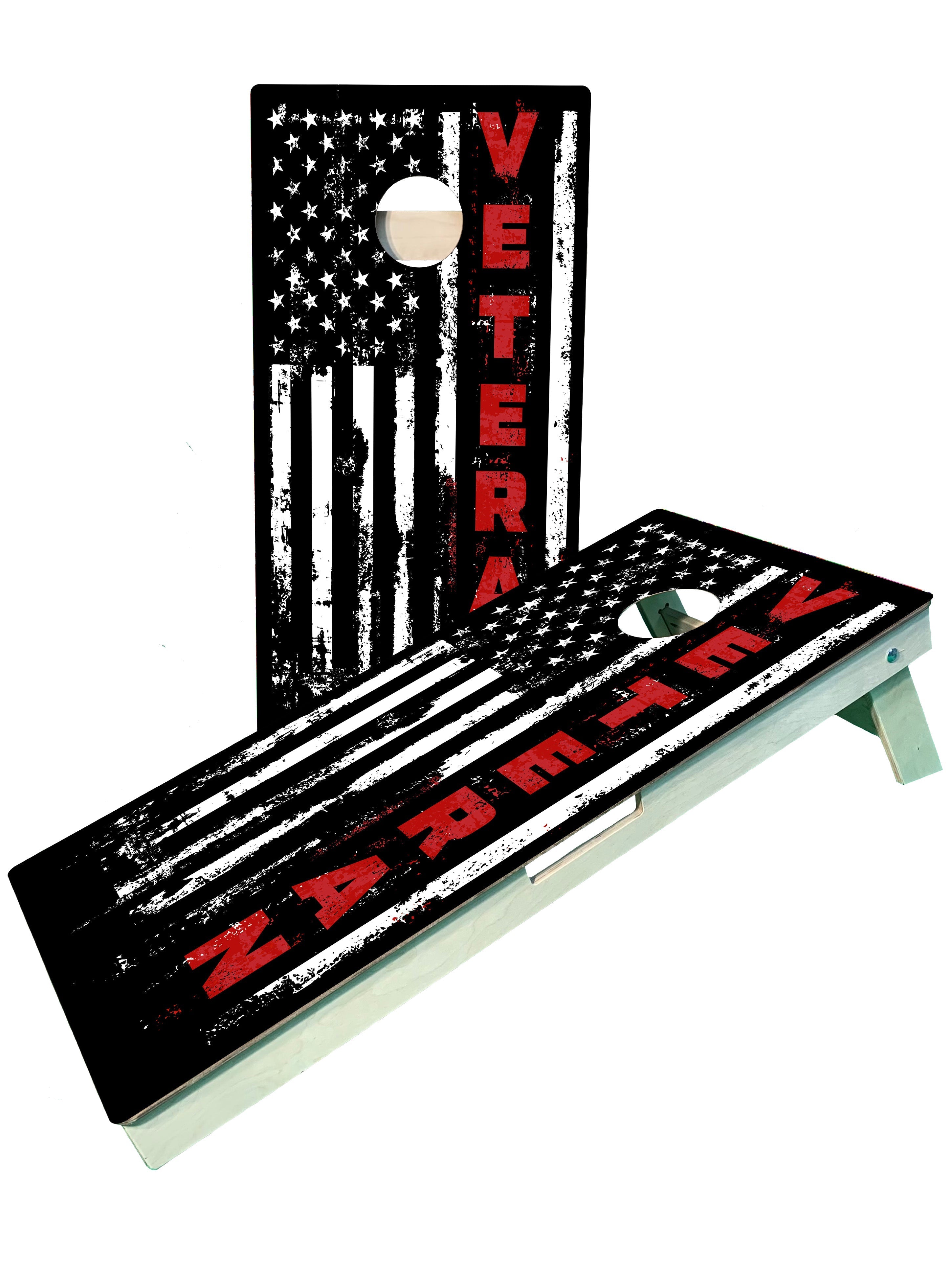 Military Veteran Pro Cornhole Boards blastcornhole